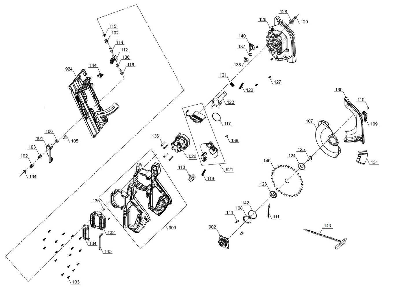 PROFESSIONAL Sierra Circular Inalámbrica EINHELL TP-CS 18/165 Li BL
