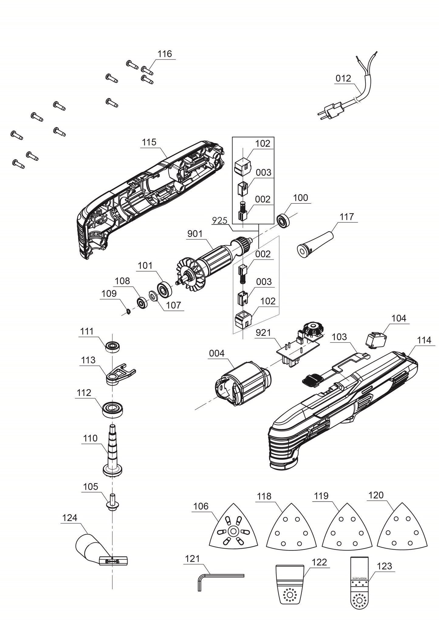 HERRAMIENTA MULTIUSO ELECTRICA MULTIMAX EINHELL TC-MG 250 CE