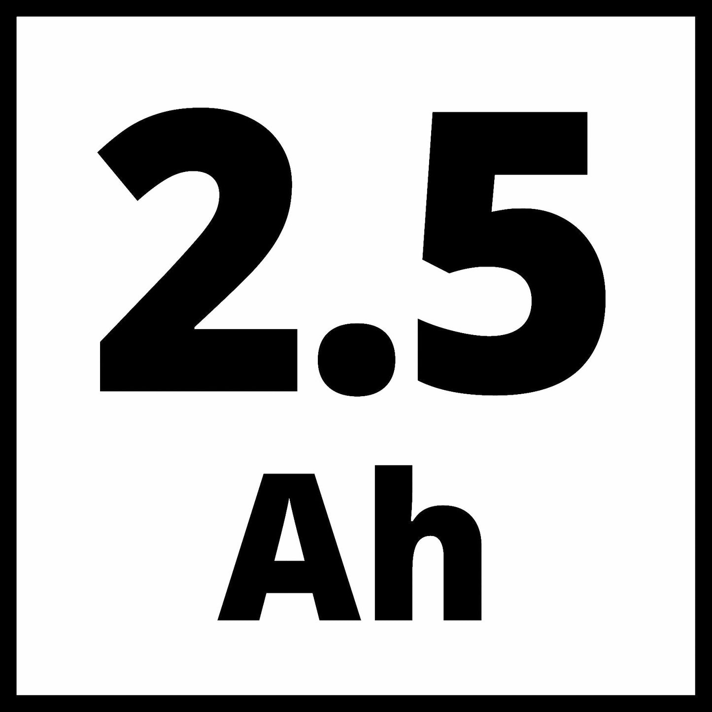 BATERÍA 2,5AH + CARGADOR RÁPIDO