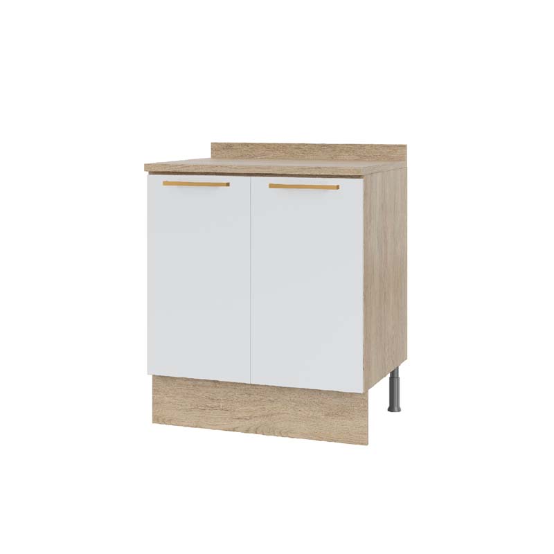 MUEBLE BASE CON CUBIERTA 70 X 92 X 52 CM BLANCO DUSCHY