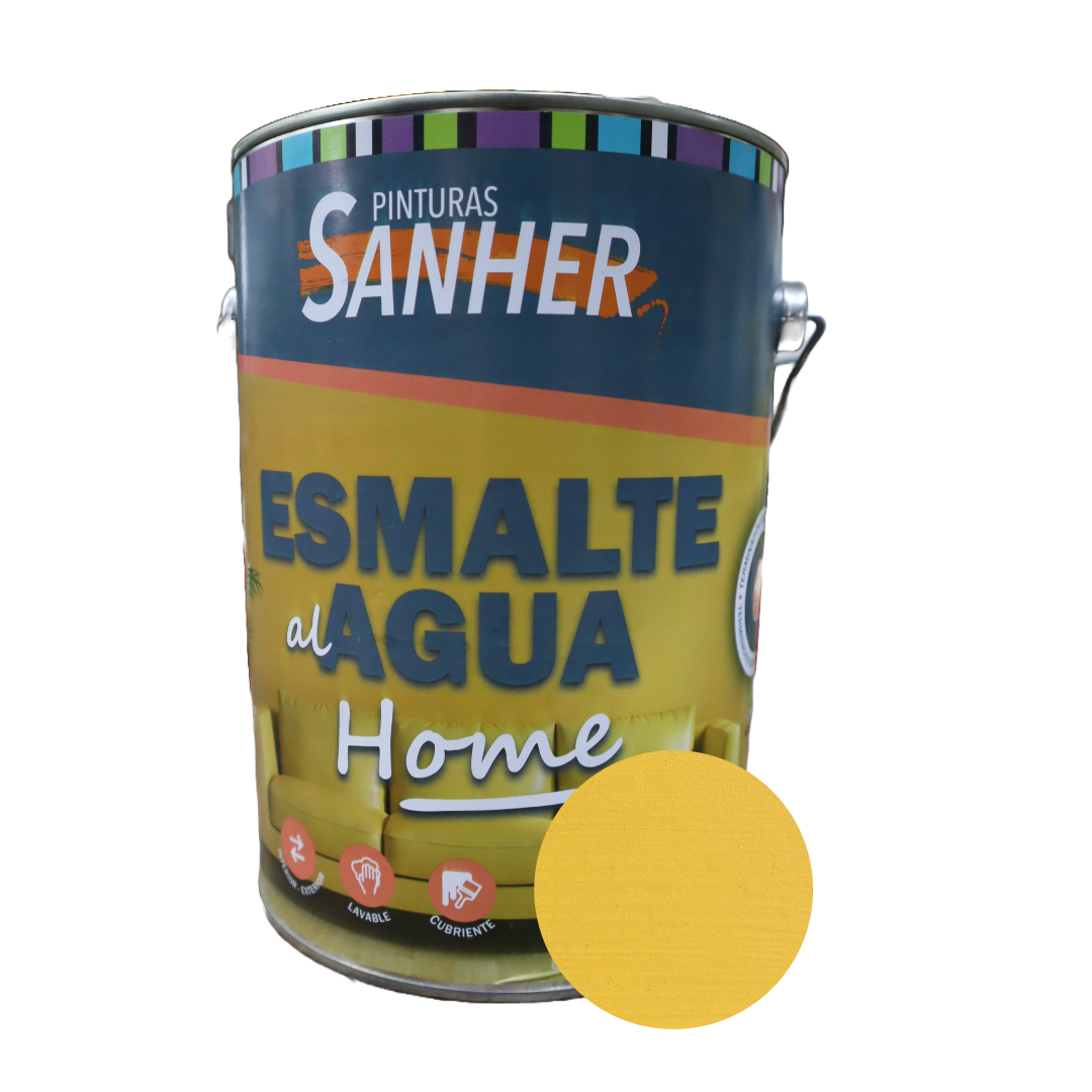 ESMALTE AL AGUA GALÓN SANHER - COLORES