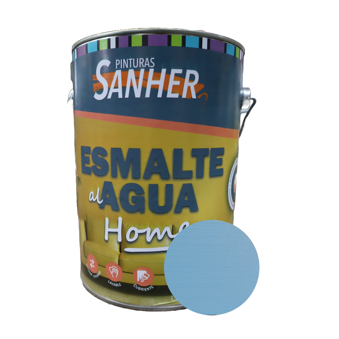 ESMALTE AL AGUA GALÓN SANHER - COLORES