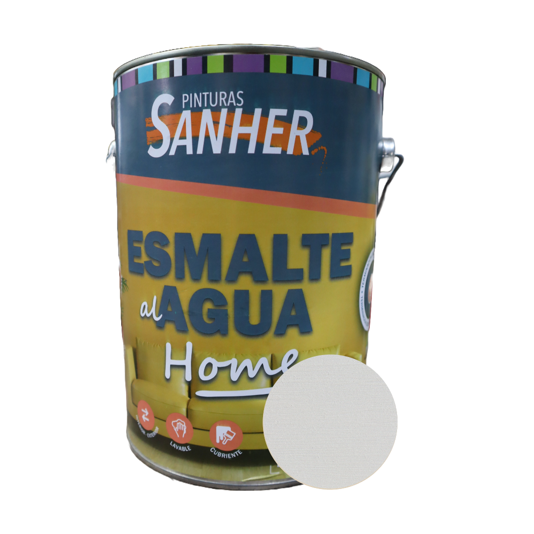 ESMALTE AL AGUA GALÓN SANHER - COLORES
