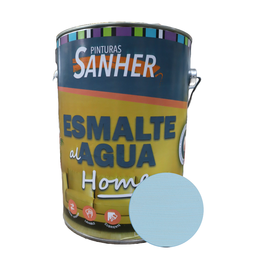 ESMALTE AL AGUA GALÓN SANHER - COLORES