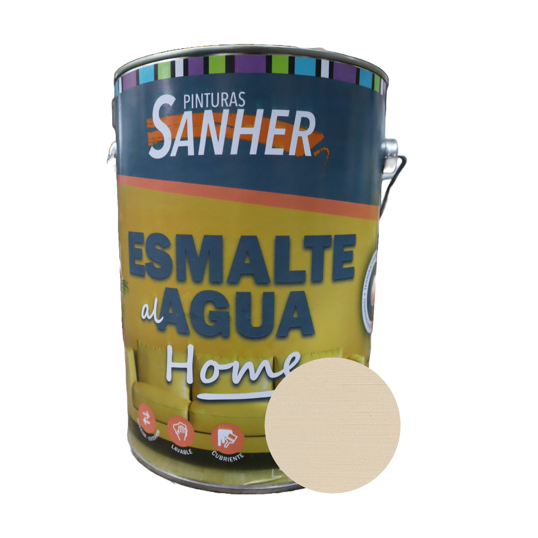 ESMALTE AL AGUA GALÓN SANHER - COLORES