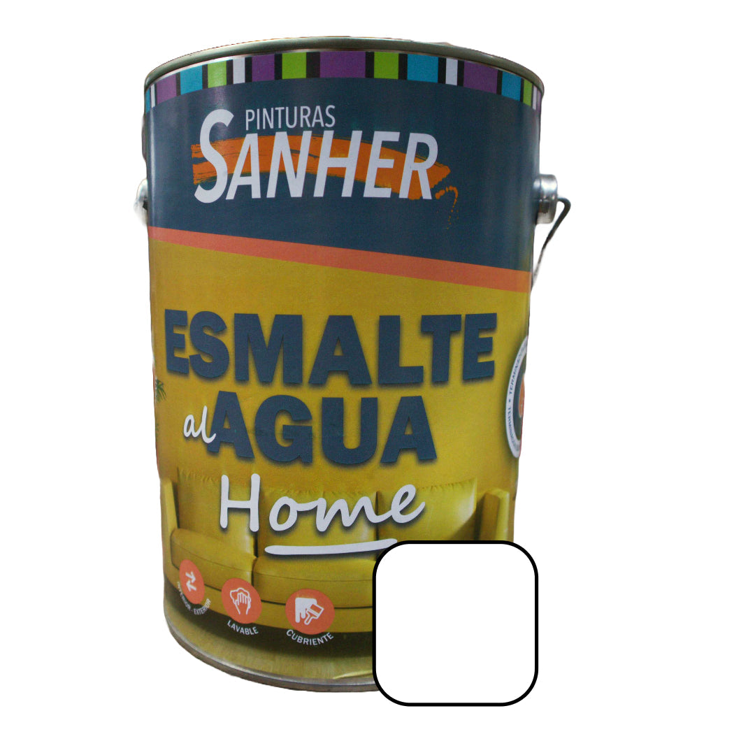 ESMALTE AL AGUA GALÓN SANHER - COLORES