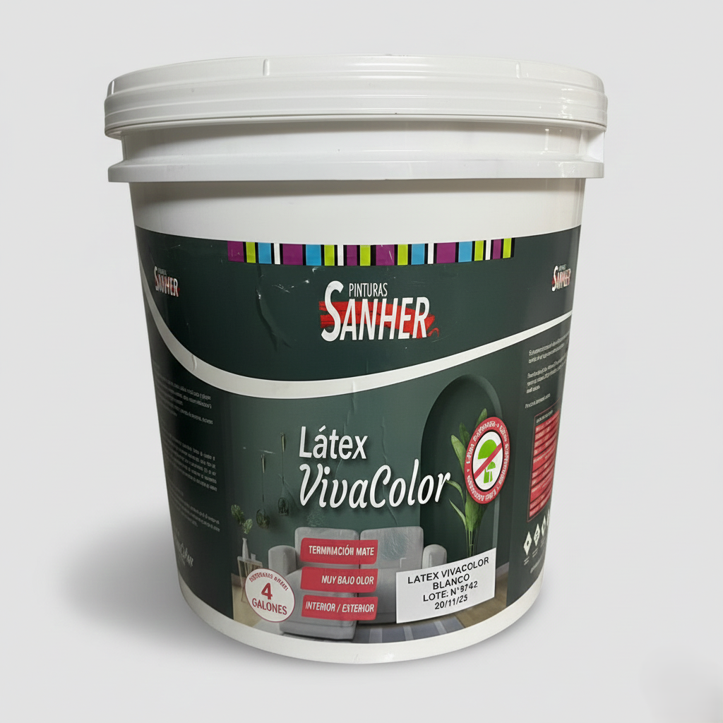 LATEX VIVACOLOR BLANCO TINETA