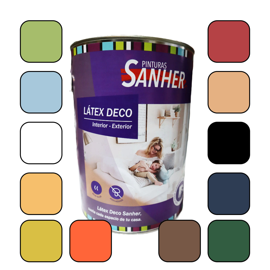 LATEX DECO SANHER GALON - COLORES