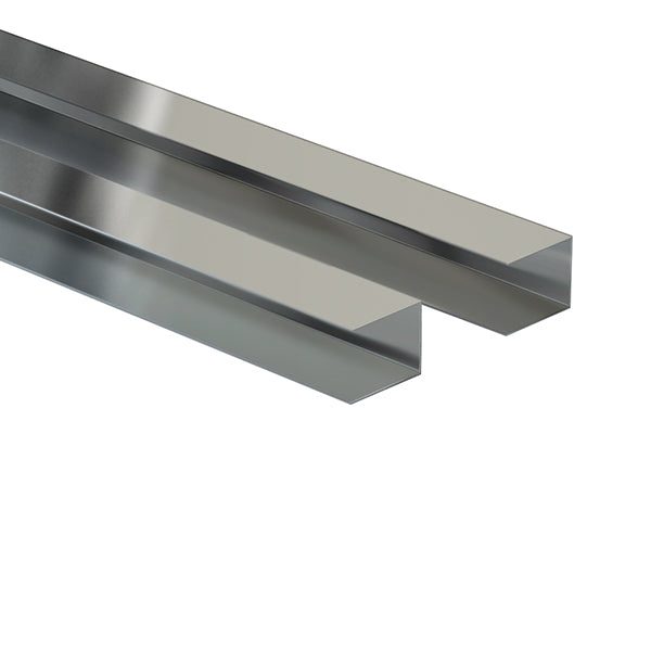 PERFIL GALVANIZADO CANAL AT 25 X 20 X 0.5 X 3 MT