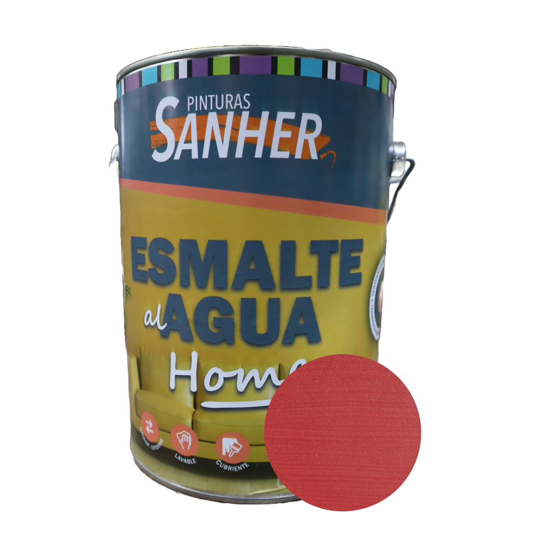 ESMALTE AL AGUA GALÓN SANHER - COLORES