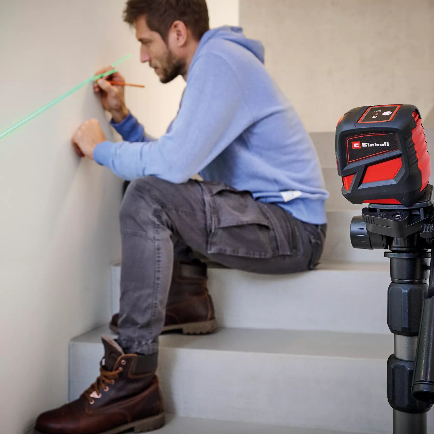 NIVEL LASER CRUZADO EINHEL TC-LL2G