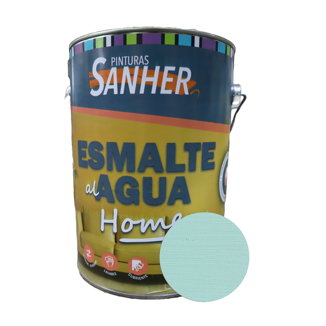 ESMALTE AL AGUA GALÓN SANHER - COLORES
