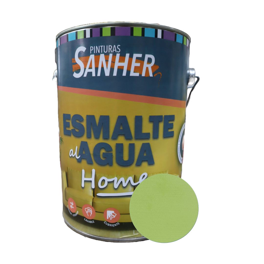 ESMALTE AL AGUA GALÓN SANHER - COLORES