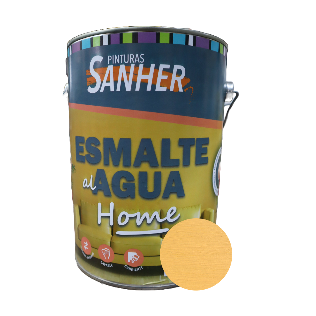 ESMALTE AL AGUA GALÓN SANHER - COLORES