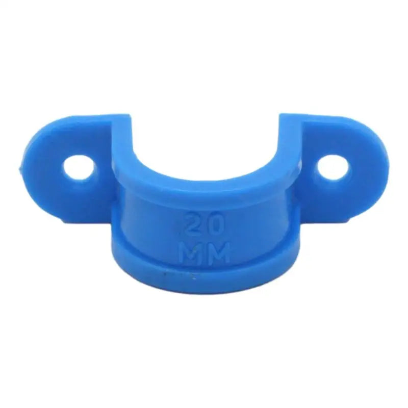 ABRAZADERA PRESION PVC AZUL 20MM