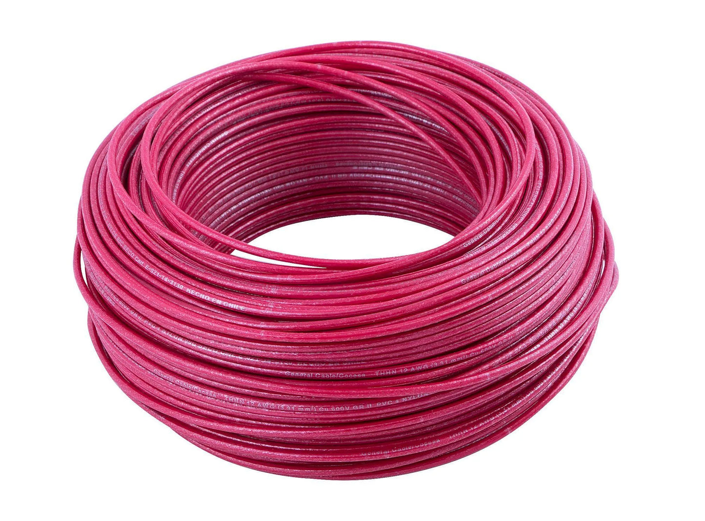ALAMBRE GENLIS NYA 1.5 MM ROJO H07V-U 50 MT