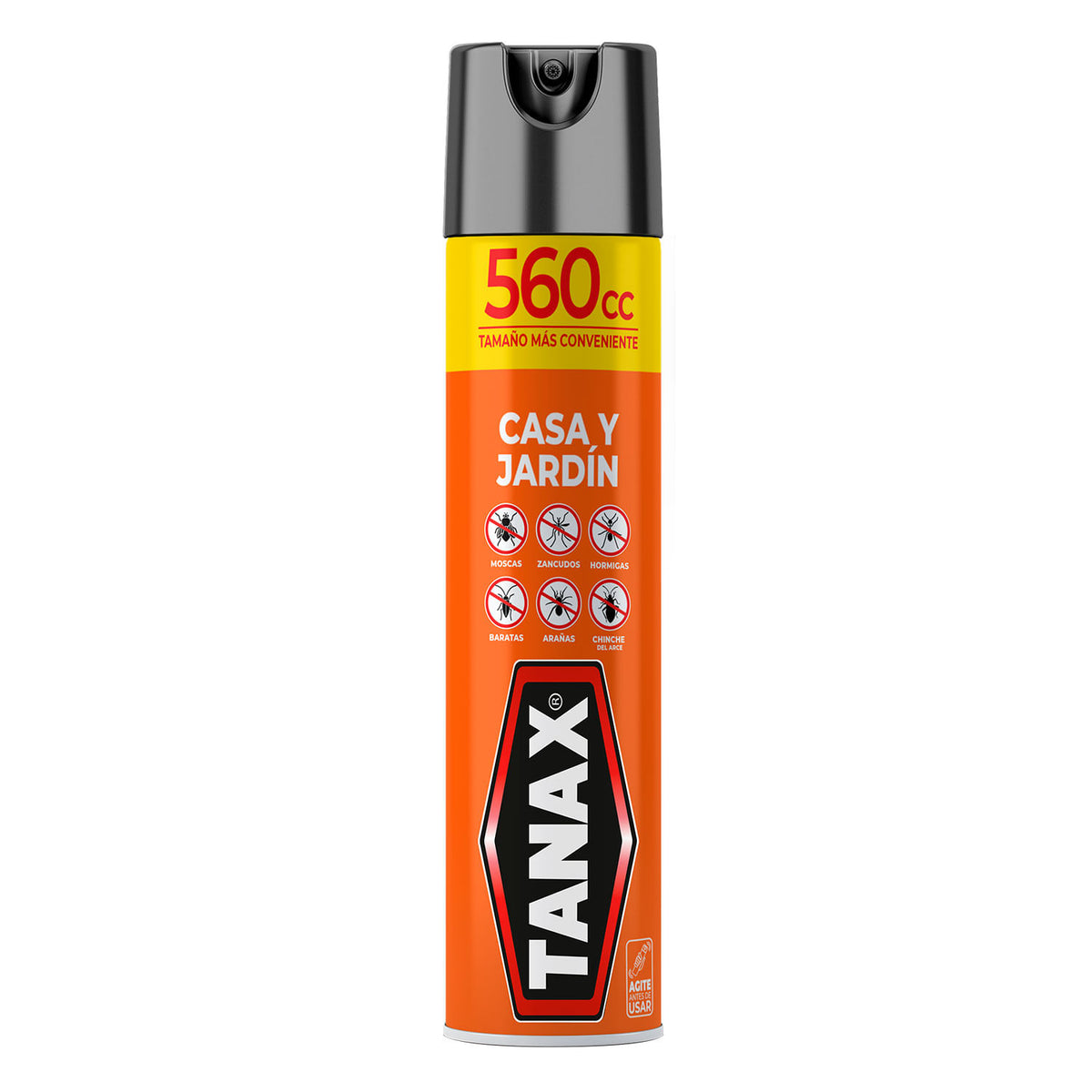 TANAX INSECTICIDA AEROSOL CASA Y JARDÍN 560 CC