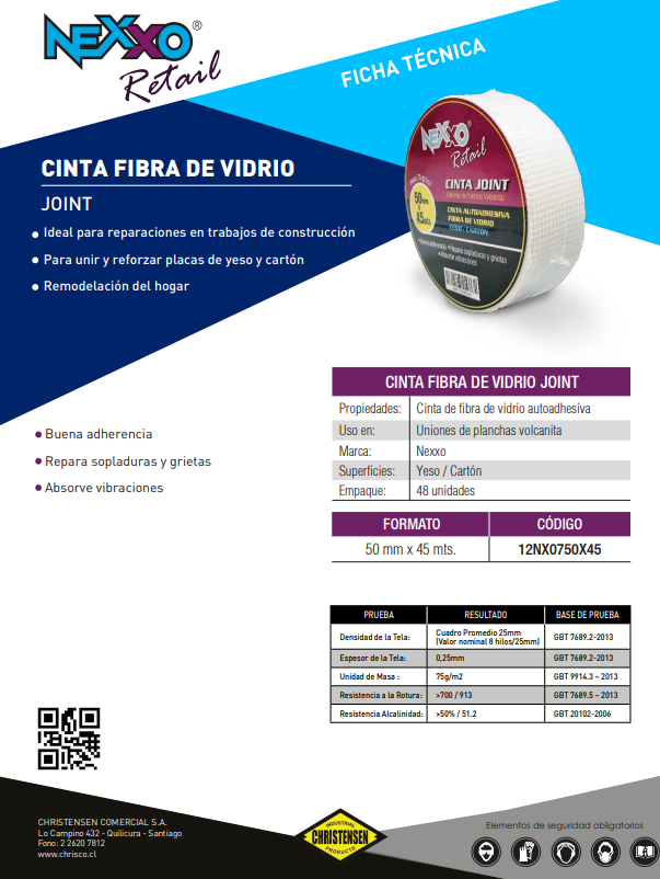 CINTA ADHESIVA VOLCANITA 48MMX45MT
