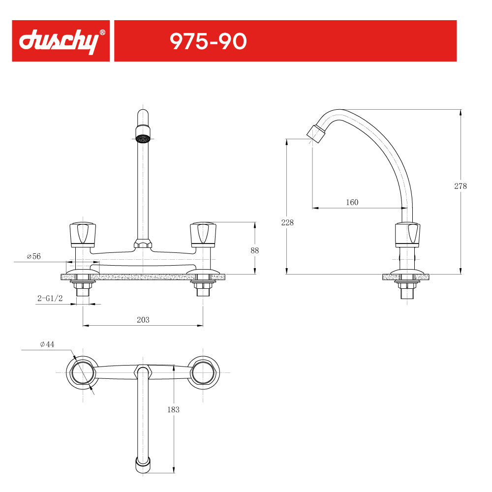 COMBINACION DE LAVAPLATOS BORAS 8 DUSCHY