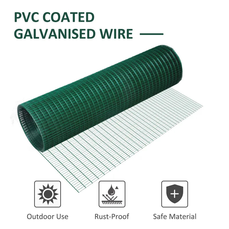 MALLA PLASTIFICADA 20# X 1/2