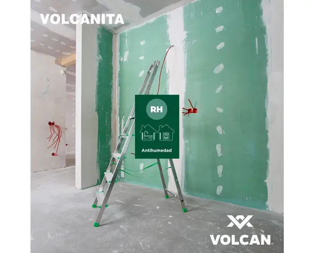 PLANCHA YESO CARTON RH 12,5MM 1.20 X 2.40