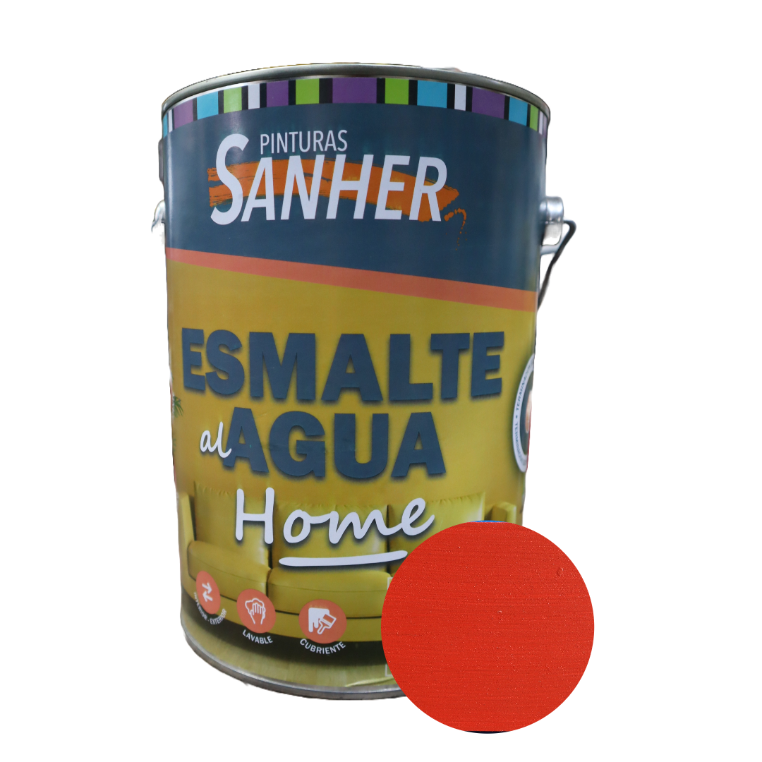 ESMALTE AL AGUA GALÓN SANHER - COLORES