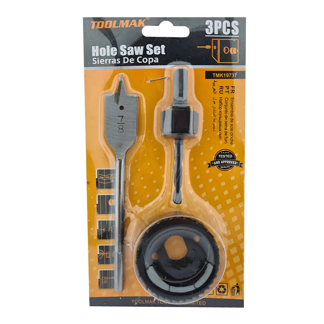 SET COPAS INSTALACION CHAPAS 3 PIEZAS