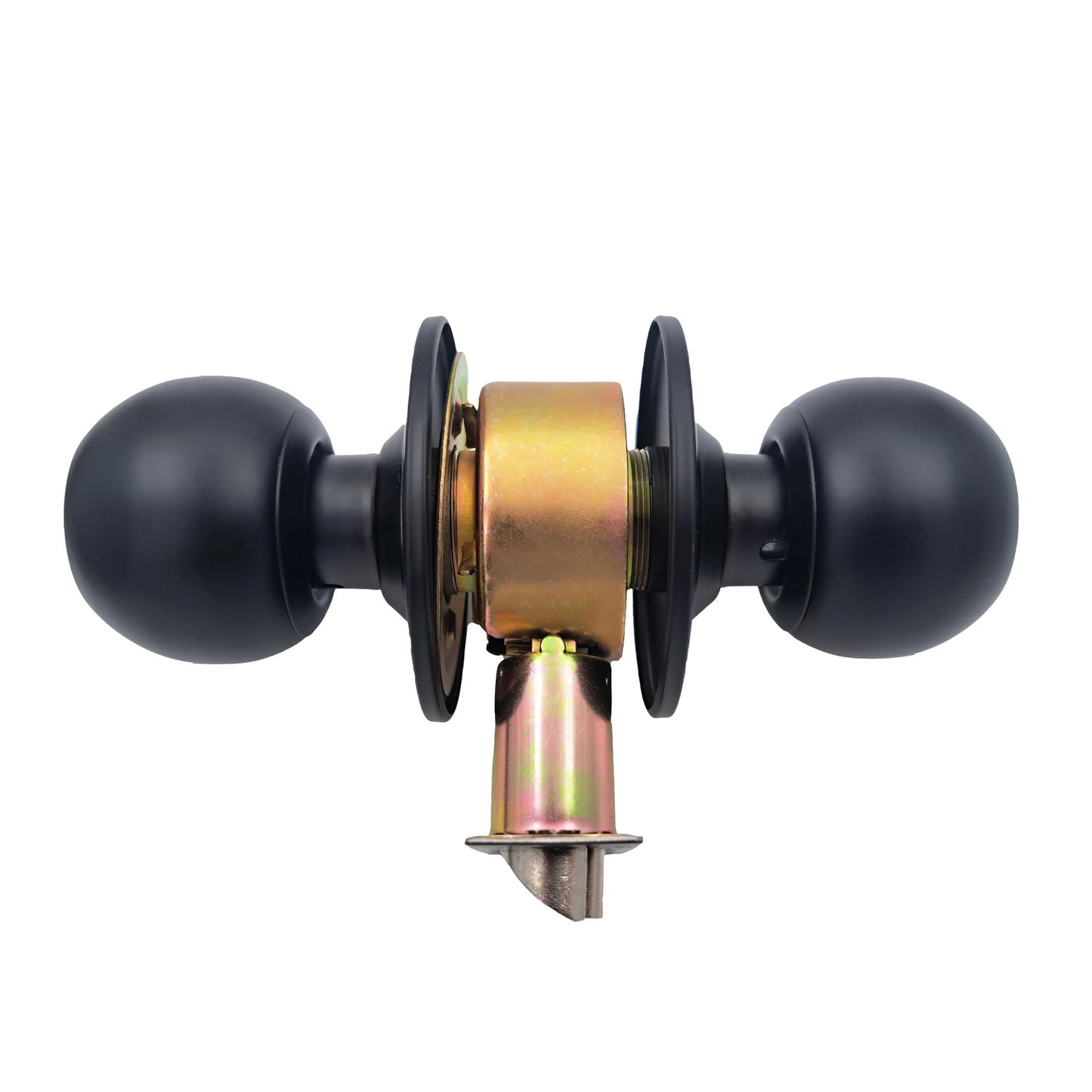 CERRADURA SFERA NEGRA BAÑO/DORMITORIO