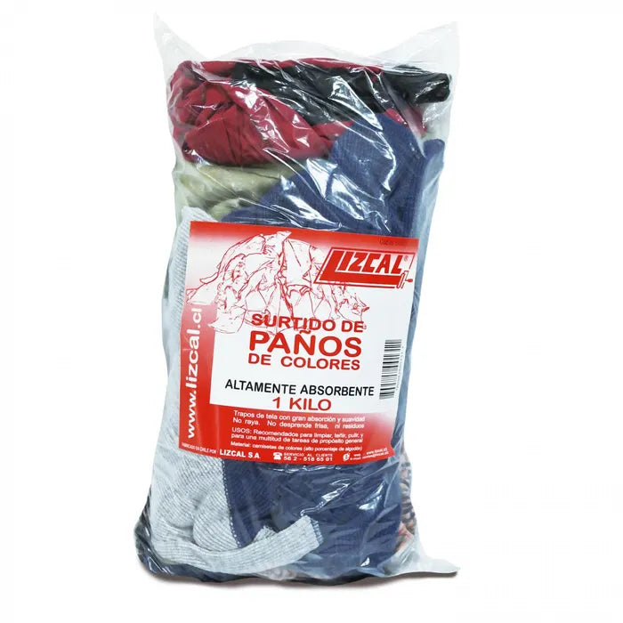 SURTIDO DE PAÑOS COLOR 1KG