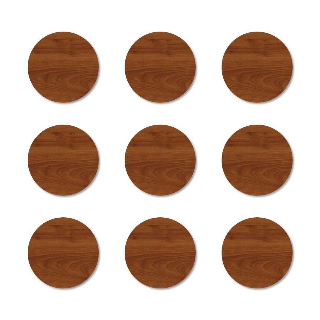 TAPA TORNILLOS 12MM CEREZO TIRA 50 ADHESIVOS