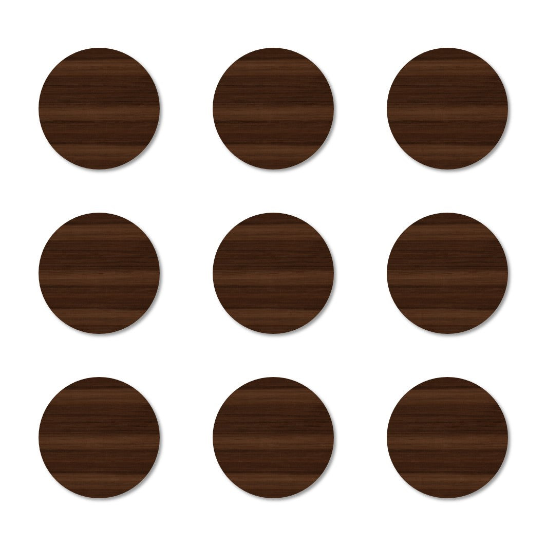 TAPA TORNILLOS 12MM COIGUE TIRA 50 ADHESIVOS