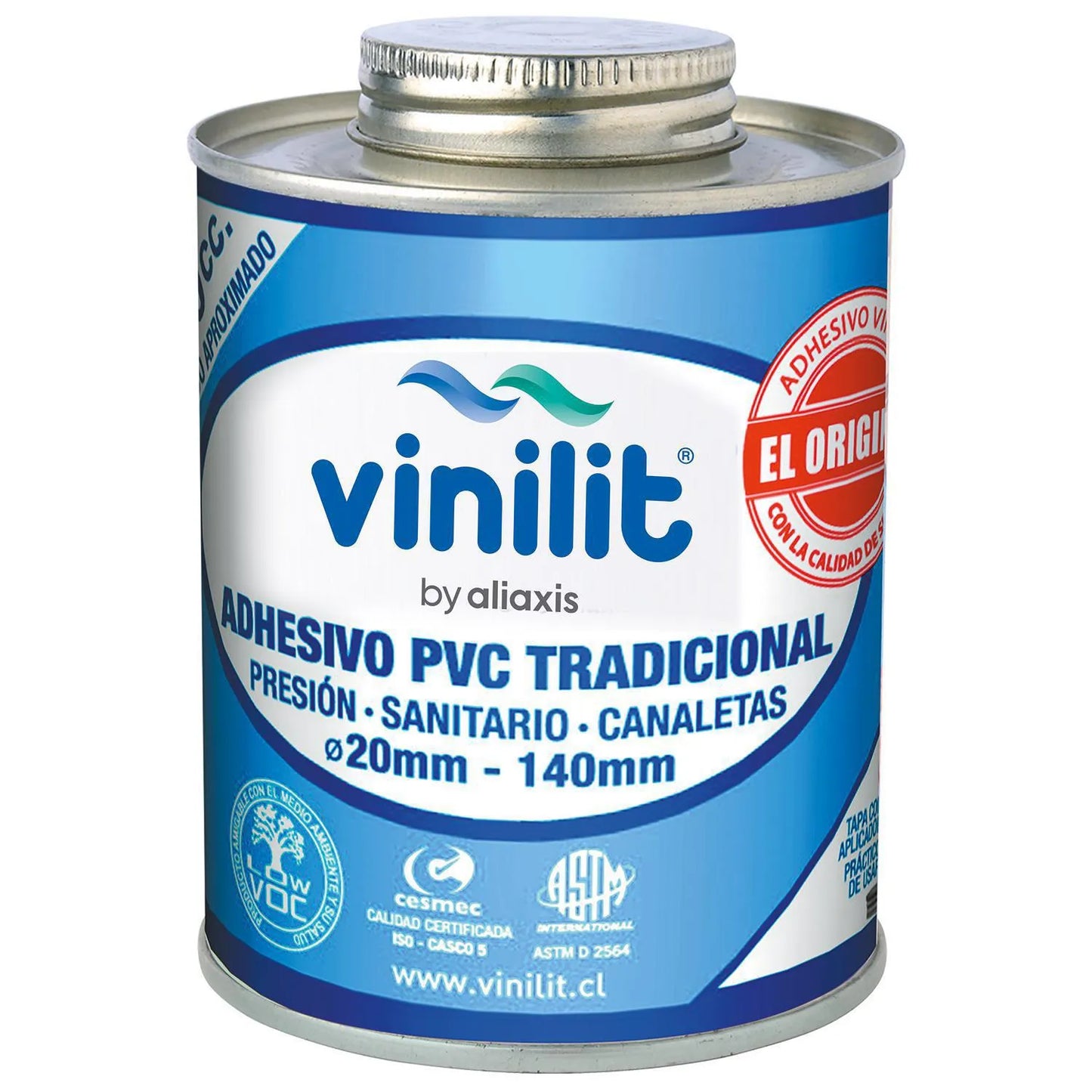 ADHESIVO PVC 240CC C/PINCEL VINILIT