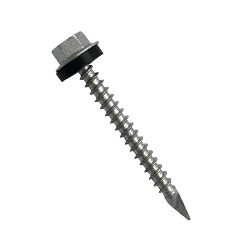 TORNILLO HEXAGONAL PUNTA ESPADA 10X2 1/2" 100UDS