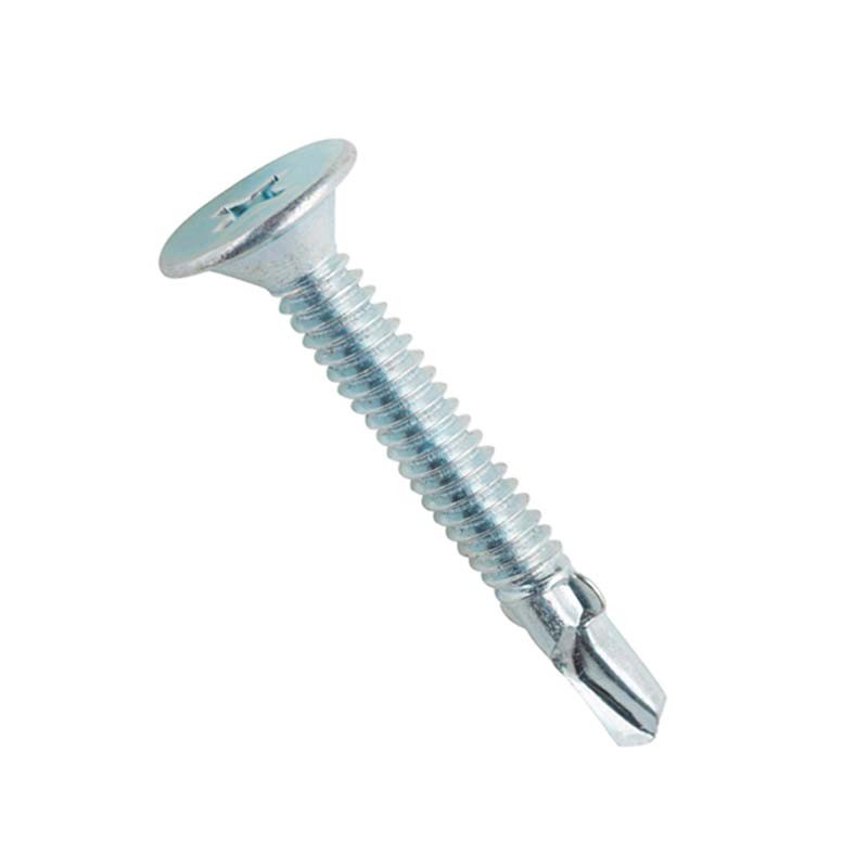 TORNILLO CON ALA PUNTA BROCA 10X1 5/8" 100UDS