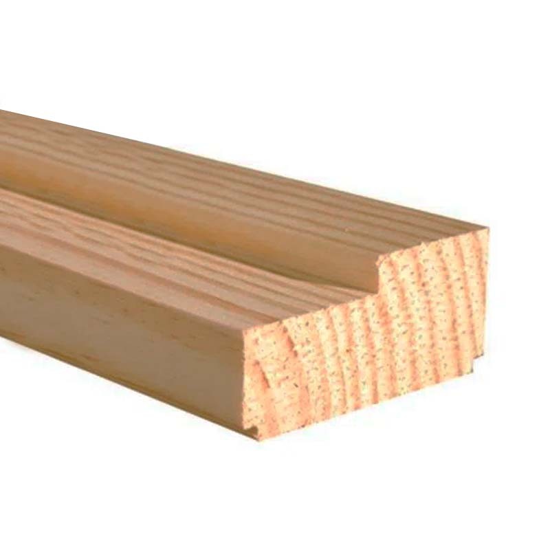 JUEGO MARCO PUERTA PINO 40 X 90MM