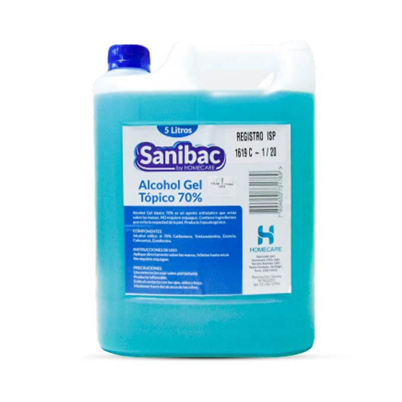 ALCOHOL GEL 4.5LTS