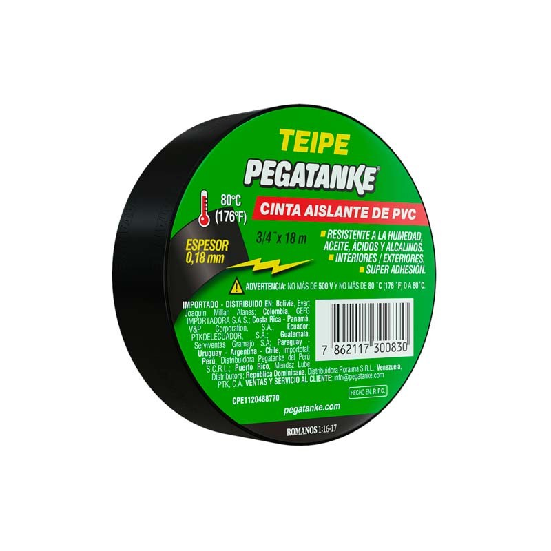 HUINCHA AISLADORA 18MTS