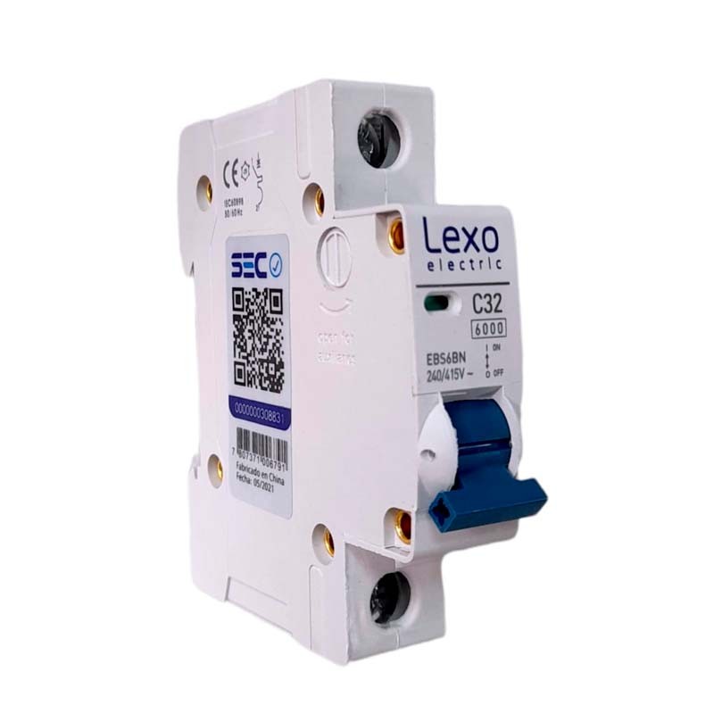 INTERRUPTOR AUTOMÁTICO MONOFASICO 32A