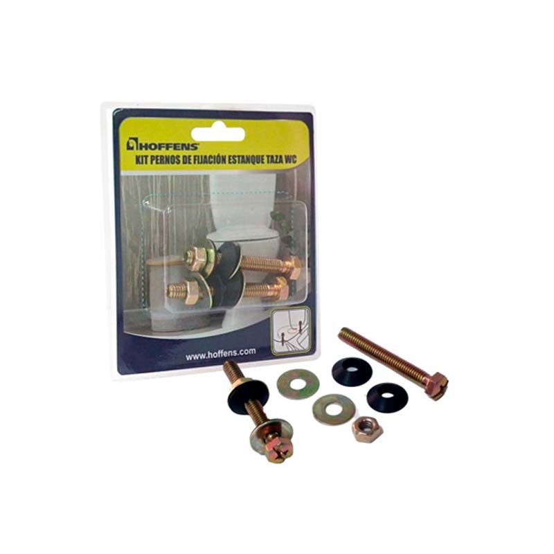 KIT PERNOS DE FIJACIÓN ESTANQUE TAZA WC