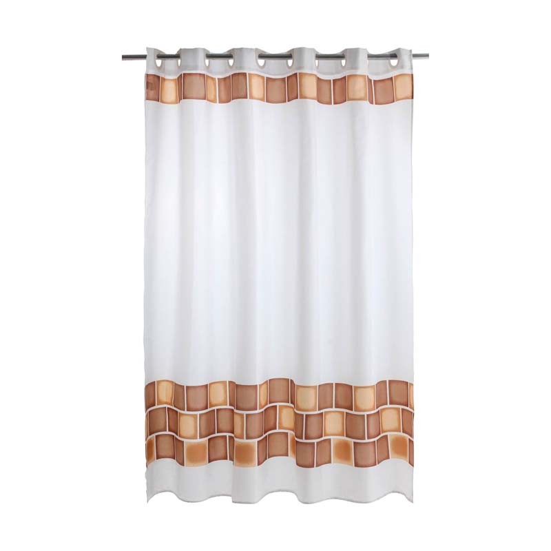 CORTINA POLIESTER SAUNA HANGLESS 180x180CM