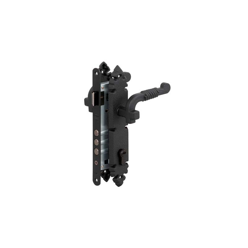 CERRADURA EMBUTIDA RÚSTICA B40 OFICINA