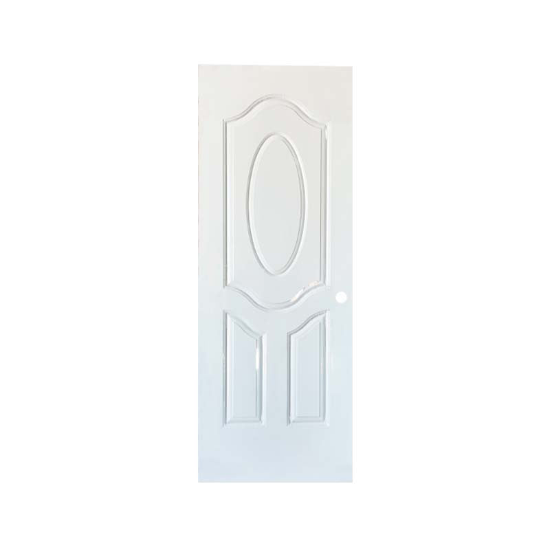 PUERTA ACERO 75X200X4.5 4 TABLEROS BLANCA