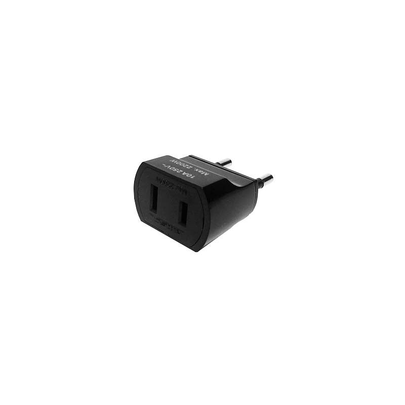 ADAPTADOR AMERICANO NEGRO