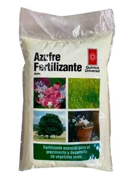 AZUFRE BOLSA 1KG QUÍMICA UNIVERSAL