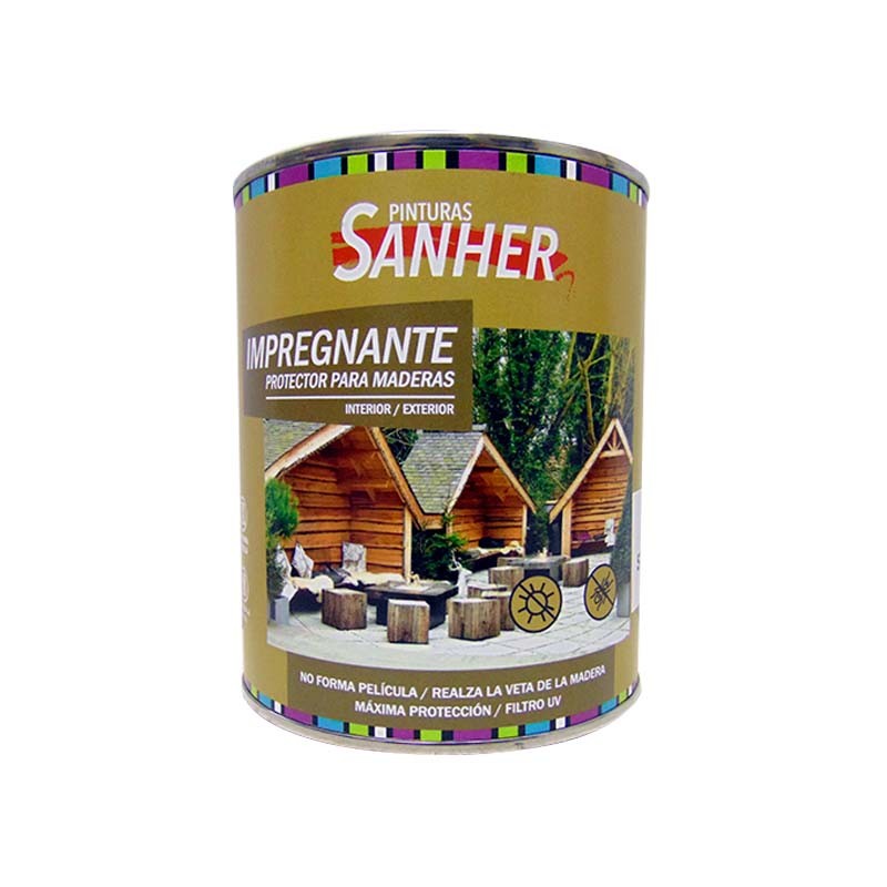 PROTECTOR MADERA CASTAÑO 1/4GL SANHER