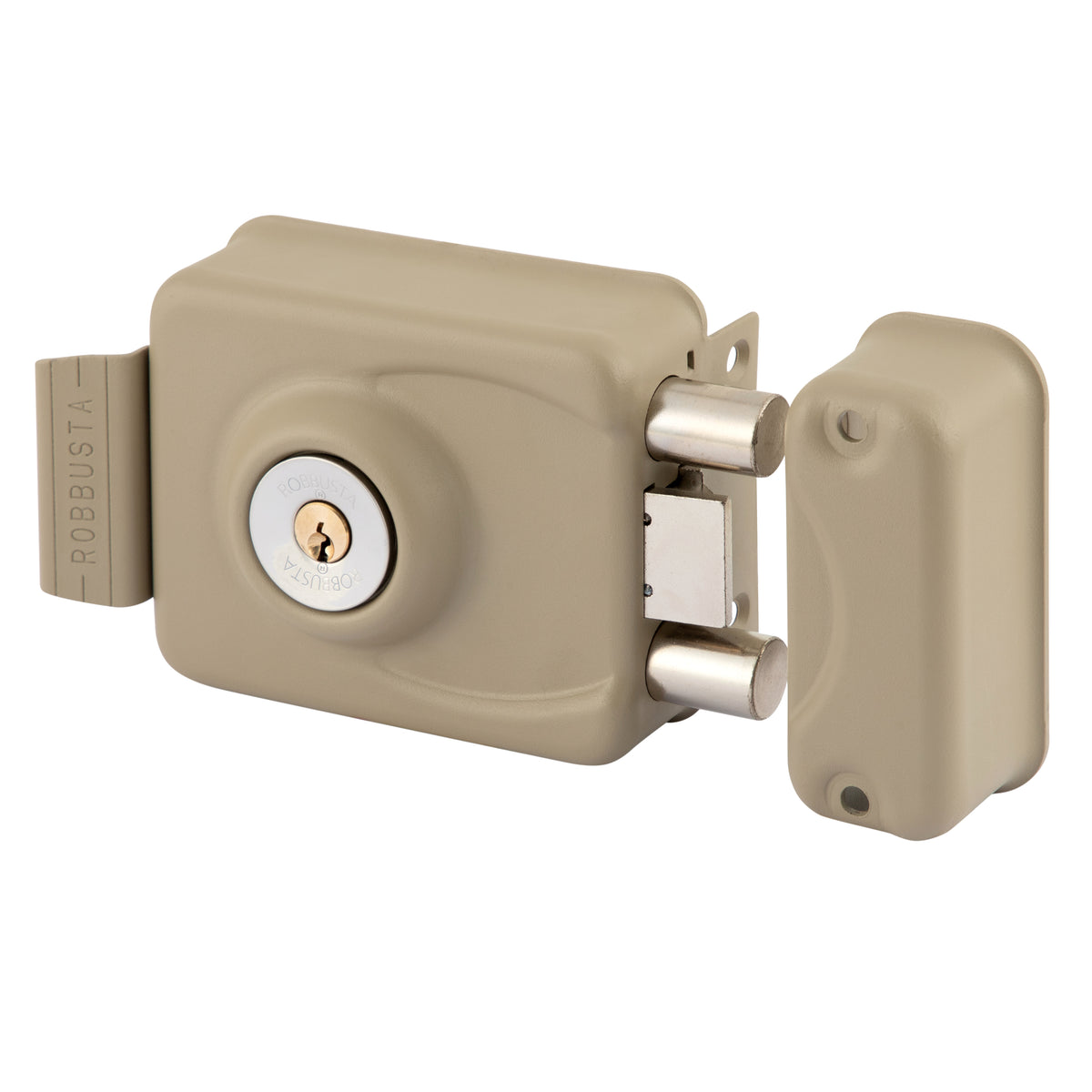 CERRADURA SOBREPONER ROBBUSTA 7200 BEIGE