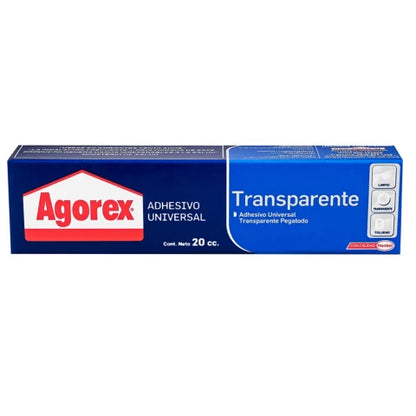 AGOREX ADHESIVO TRANSPARENTE 20 GR