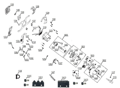 AHOYADOR INALÁMBRICO 18V 150mm 1mt EINHELL GP-EA 18/150