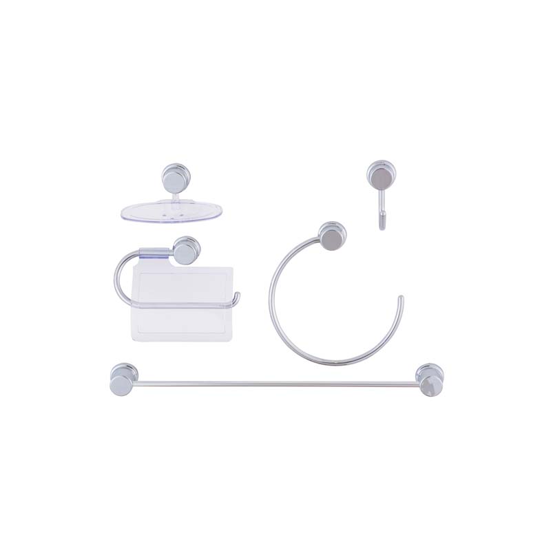 KIT ACCESORIOS 5 PIEZAS ABS BASE DUSCHY