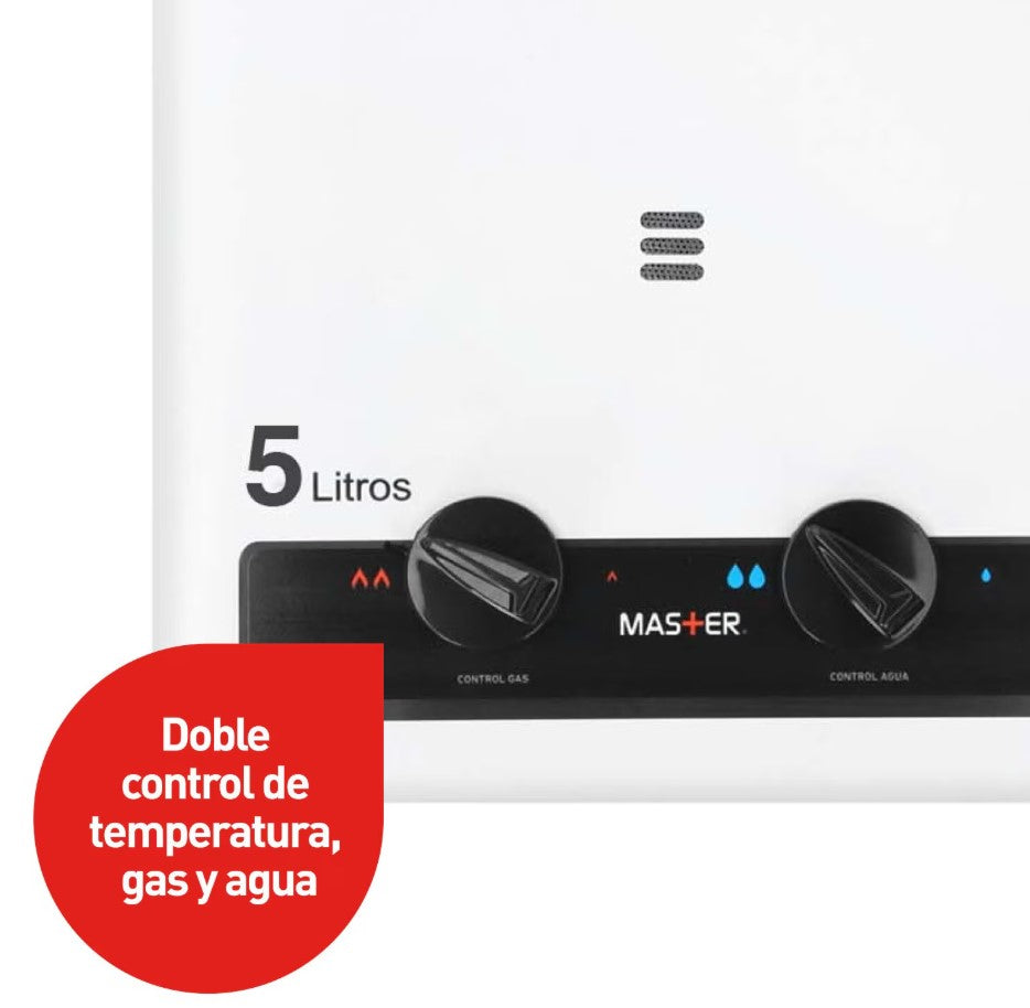 CALEFONT SPLENDID IONIZADO GAS LICUADO 5 LTS